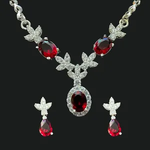 نیم ست نقره زنانه مدل 30718