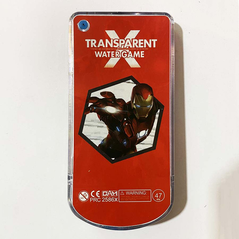 واتر گیم مدل تک دکمه طرح مرد آهنی کد 2586