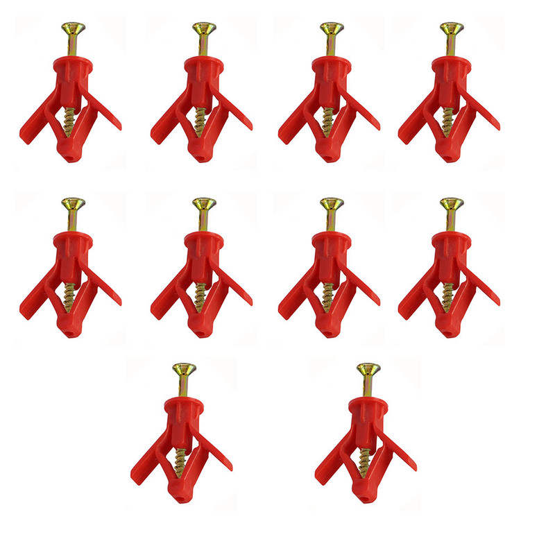 پیچ و رول پلاک مدل پروانه بسته 10 عددی