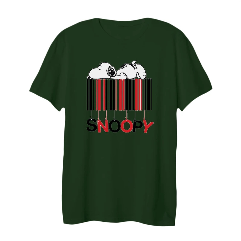 تی شرت لانگ زنانه مدل اسنوپی کد ۶۵