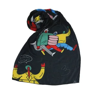 شال دخترانه مدل آدمکی