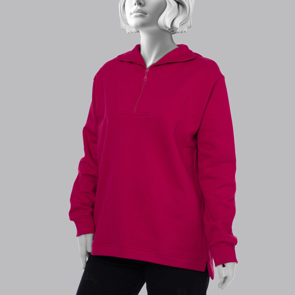 سویشرت زنانه ایزی دو مدل 2181335