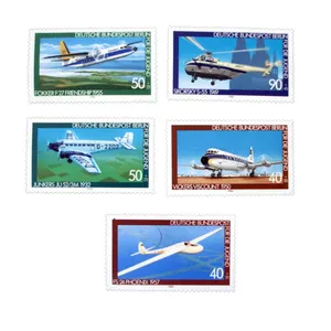 تمبر یادگاری مدل هواپیما کد DS2986 مجموعه 5 عددی