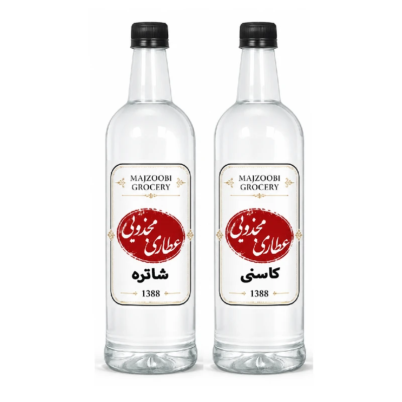 عرق کاسنی و شاتره عطاری مجذوبی - 1 لیتر