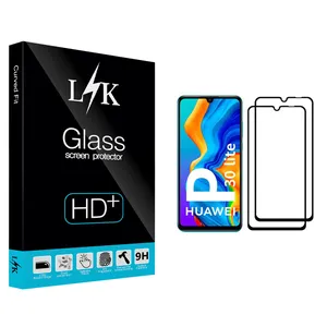 محافظ صفحه نمایش ال کی مدل Hard glass مناسب برای گوشی موبایل هوآوی P30 lite بسته دو عددی