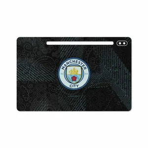برچسب پوششی ماهوت مدل Manchester-City مناسب برای تبلت سامسونگ Galaxy Tab S6 2019 SM-T865