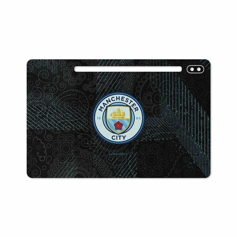 برچسب پوششی ماهوت مدل Manchester-City مناسب برای تبلت سامسونگ Galaxy Tab S6 2019 SM-T865