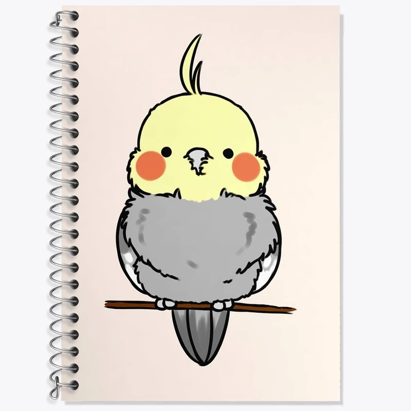 دفتر زبان 50 برگ خندالو مدل دو خط طرح عروس هلندی کد 29550