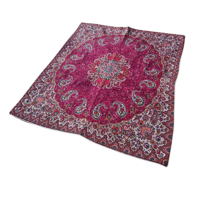 رومیزی  مدل مربع طرح اصفهان کهن ابعاد 80*80 سانتی متر