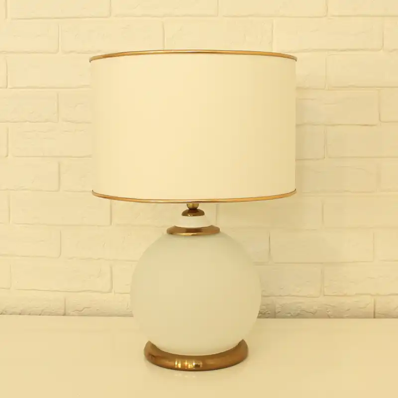 آباژور رومیزی مدل شیشه ای آسرین A004