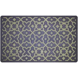  پادری طرح شمسه اسلیمی مدل ورودی کد M4-807 سایز 46×76 سانتی متر 