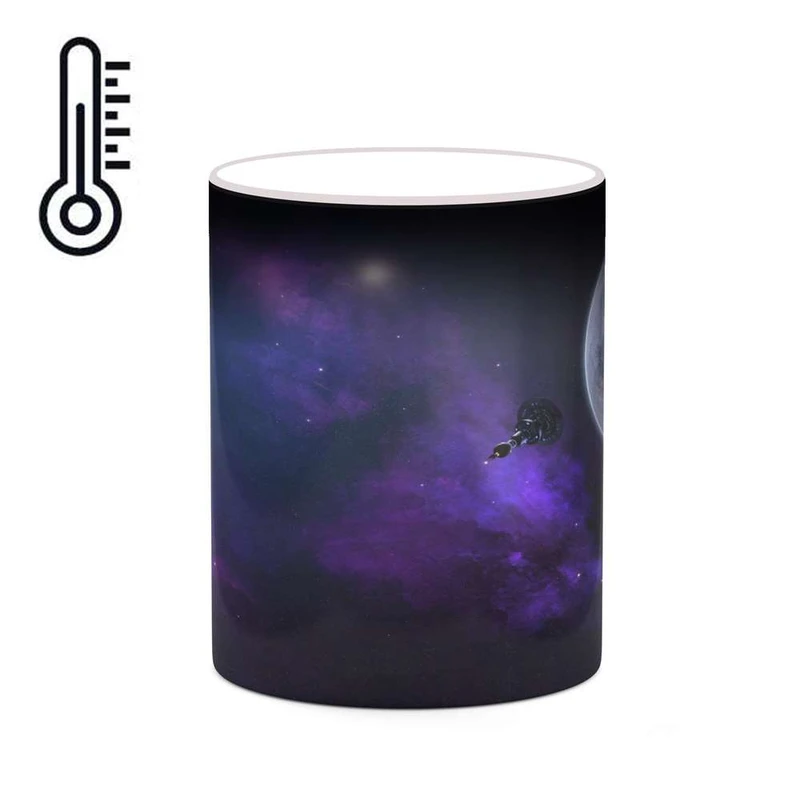 ماگ حرارتی کاکتی مدل فضا و کهکشان کد mgh20254