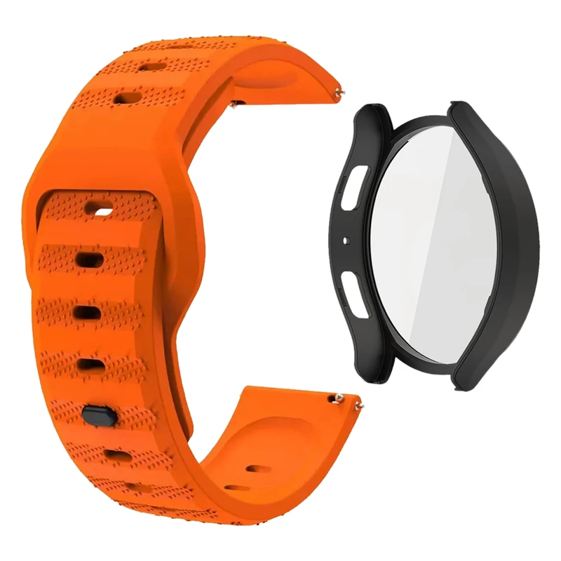 بند اسپریگ مدل Spig Sport Guard مناسب برای ساعت هوشمند سامسونگ Galaxy Watch 4 44mm به همراه کاور