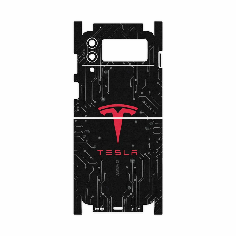 برچسب پوششی ماهوت مدل TESLA-FullSkin مناسب برای گوشی موبایل سامسونگ Galaxy Z Flip3 5G