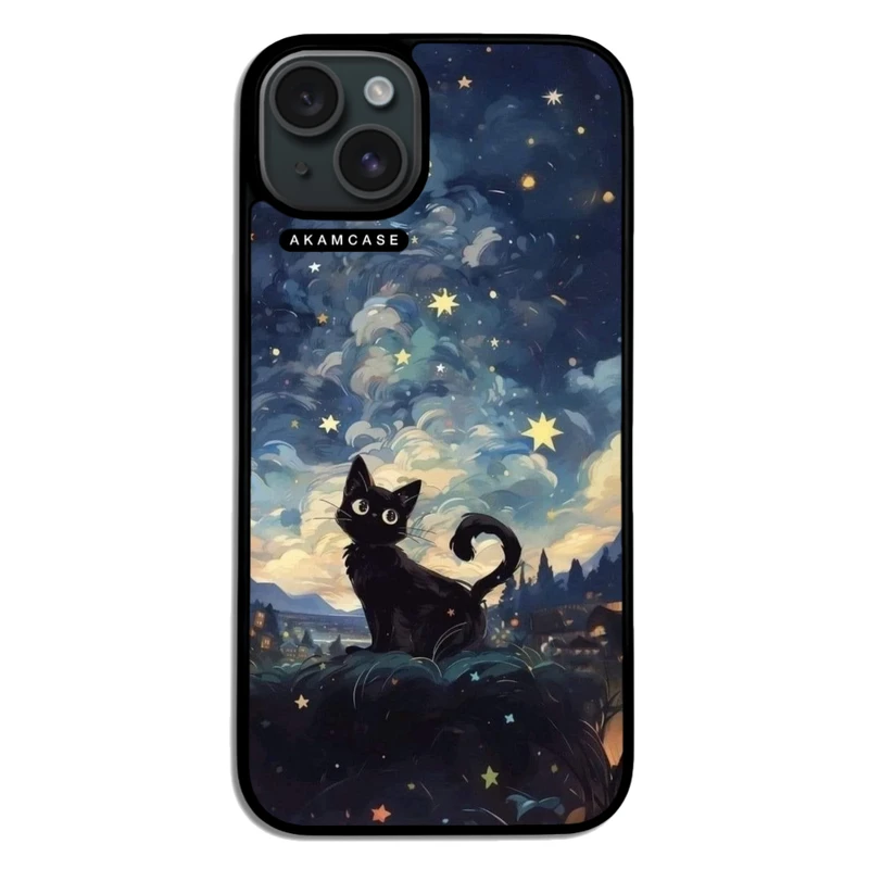 کاور آکام مدل AMC-WA15PLUS-CATS-34 مناسب برای گوشی موبایل اپل iPhone 15 Plus