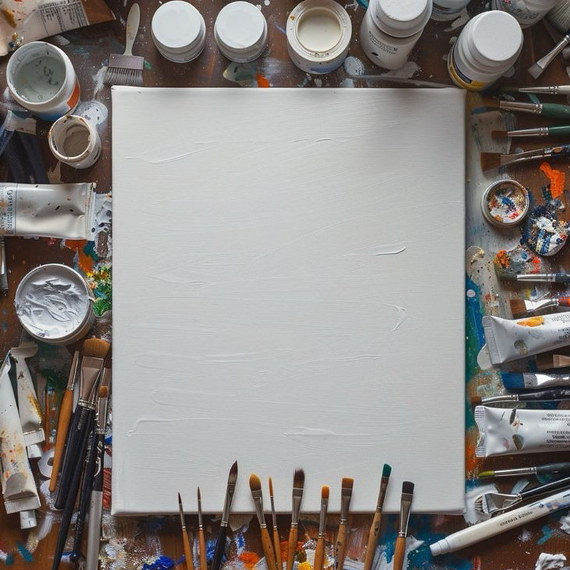 بوم نقاشی مربع بهتا مدل B20 سایز 20 × 20 سانتیمتر بسته ی 2 عددی