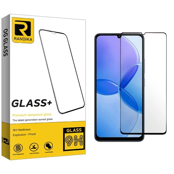 محافظ صفحه نمایش شیشه ای راندیکا مدل RK مناسب برای گوشی موبایل شیائومی Redmi 13R