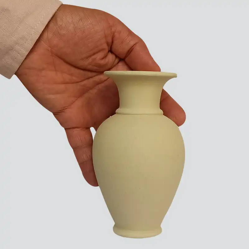 گلدان سفالی مدل آمفورا کد VAS-444