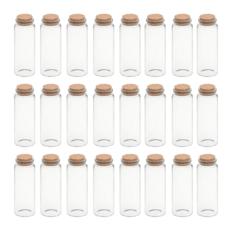 جای ادویه مدل چوب پنبه گرد کد S1-24 مجموعه 24 عددی