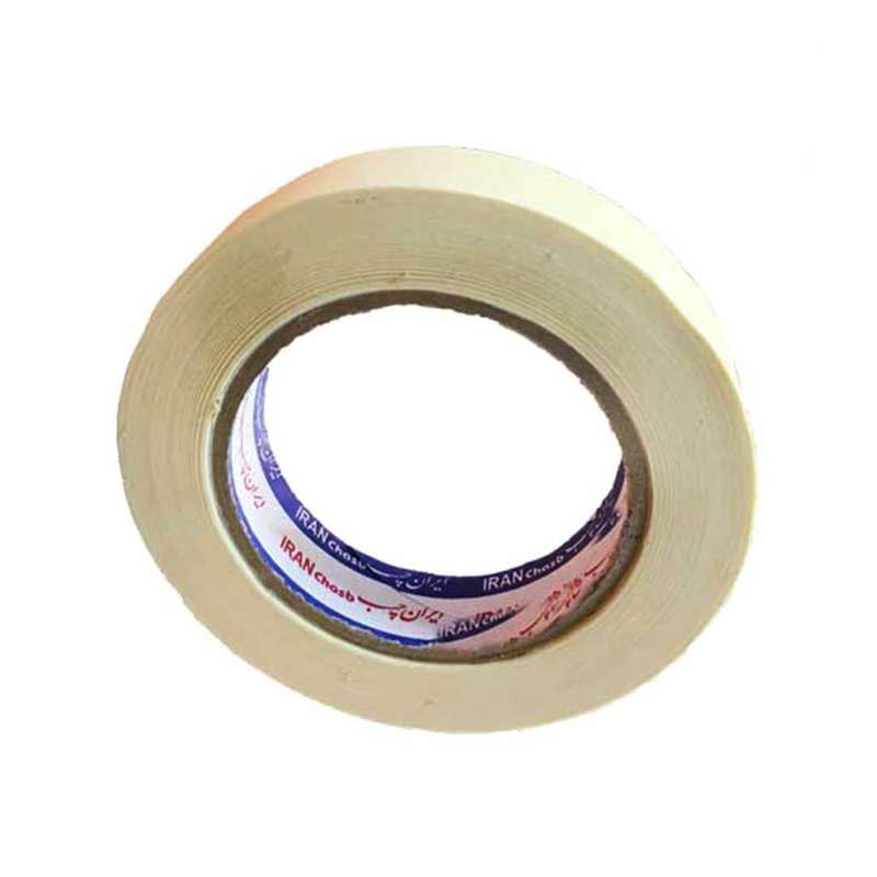 چسب کاغذی ایران چسب کد SBB عرض 2,5 سانتیمتر بسته 8 عددی