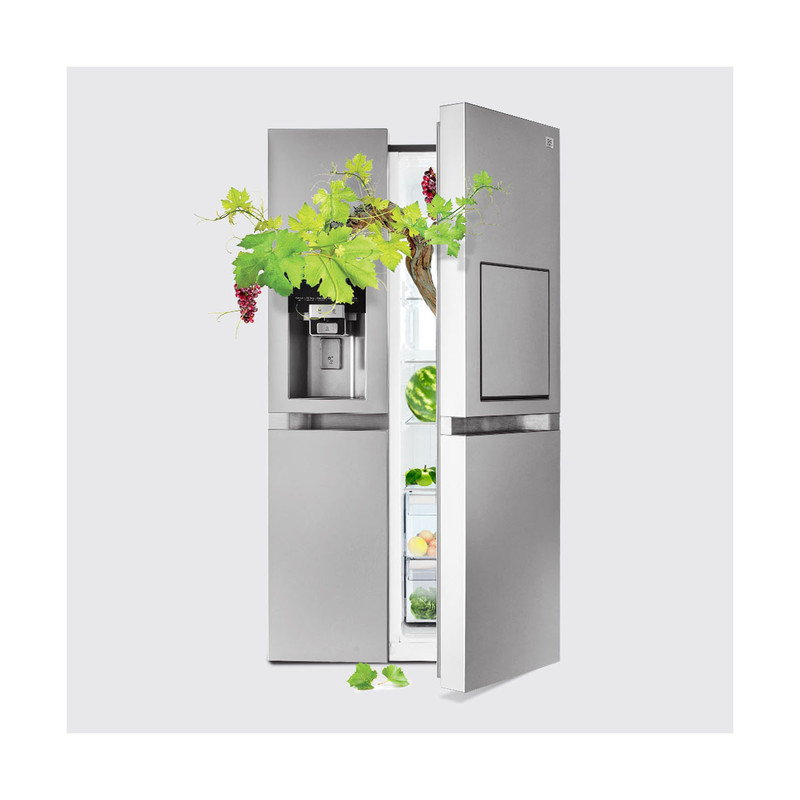 یخچال و فریزر ساید بای ساید 37 فوت دوو مدل DS-3730MW