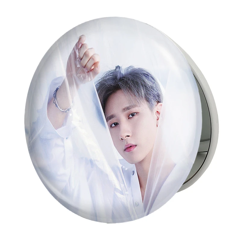 آینه جیبی خندالو طرح آی ام گروه مانستا اکس MONSTA X مدل تاشو کد 12263 