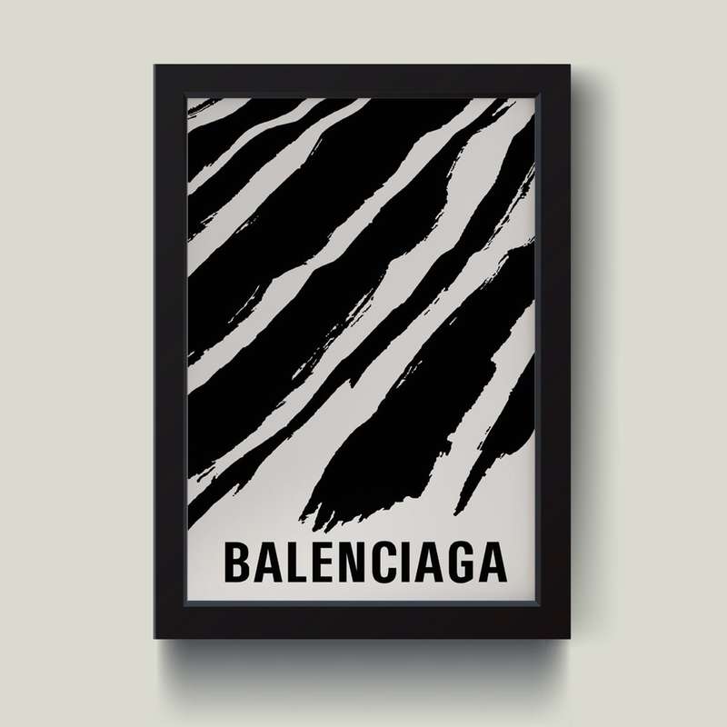تابلو مدل مینیمال Balenciaga کد m2450-b تابلو مدل مینیمال Balenciaga کد m2450-b