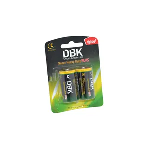 باتری C دی بی کی مدل R14 Super Heavy Duty Plus بسته 2 عددی