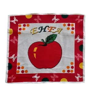 دستمال آشپزخانه مدل سیب کد 90