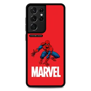 AKAM AMCWSGS21U-SPIDERMAN13 Cover For Samsung Galaxy S21 Ultra