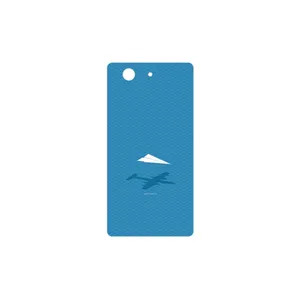 MAHOOT Minimal Paper Airplane Cover Sticker for Sony Xperia Z3 Compact