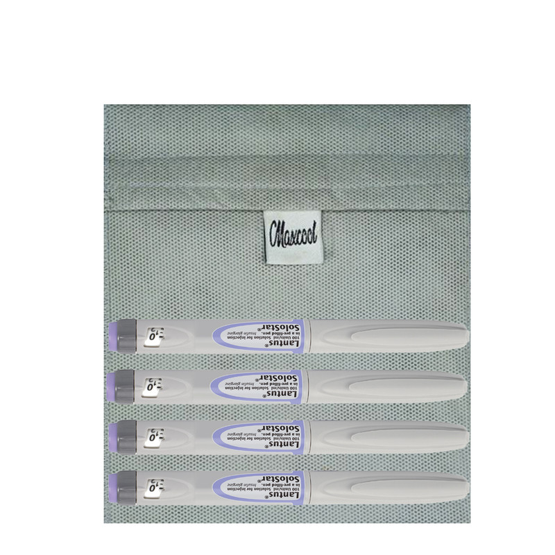 کیف خنک نگهدارنده انسولین مکس کول مدل 4 قلم