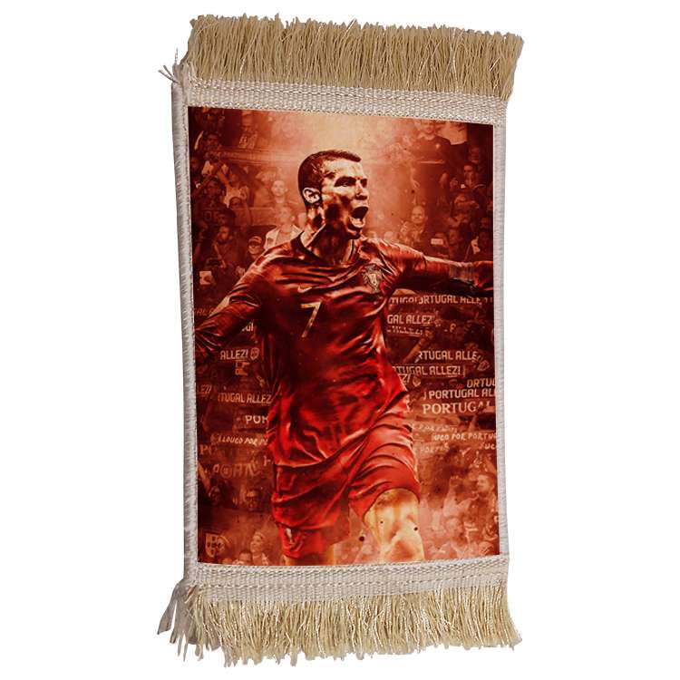 فرش ماشینی دیوارکوب مدل رونالدو کد 439