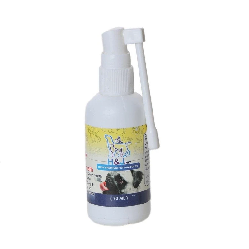 اسپری خوشبو کننده دهان سگ اچ اندجی پت مدل ORAL CARE-2 حجم 70 میلی لیتر