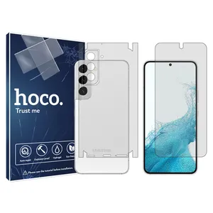 Hoco screen protector HyGEL model suitable for Samsung Galaxy S22 Ultra 5G mobile phone along with back protector