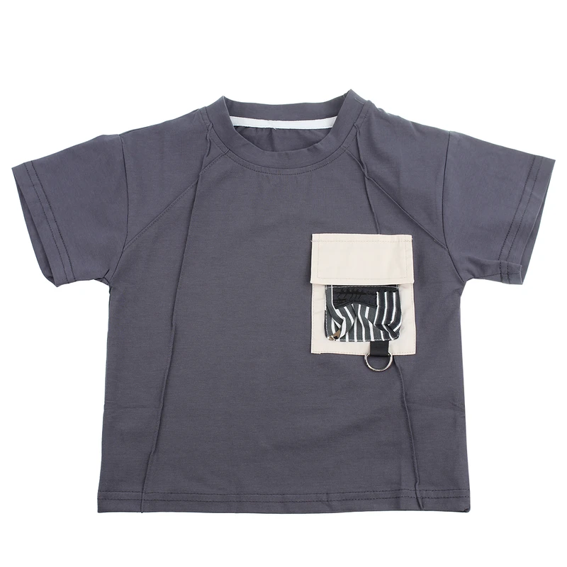 تی شرت آستین کوتاه پسرانه مدل B00438