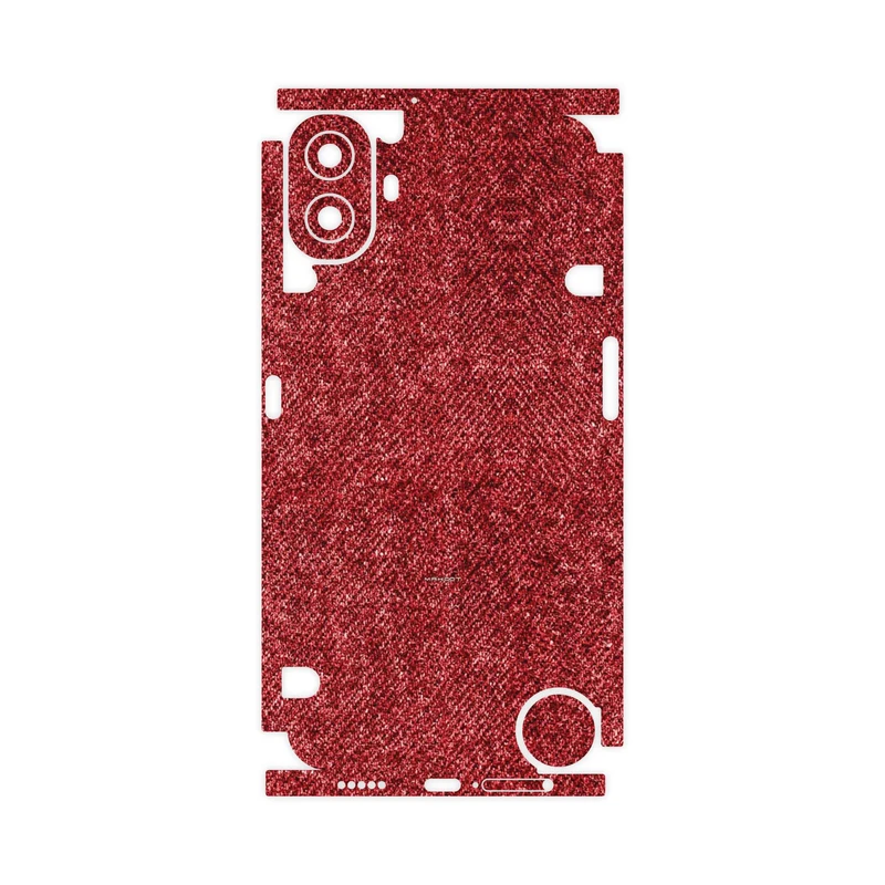برچسب پوششی ماهوت مدل Fabric Texture 4-FullSkin مناسب برای گوشی موبایل ناتینگ CMF Phone 1