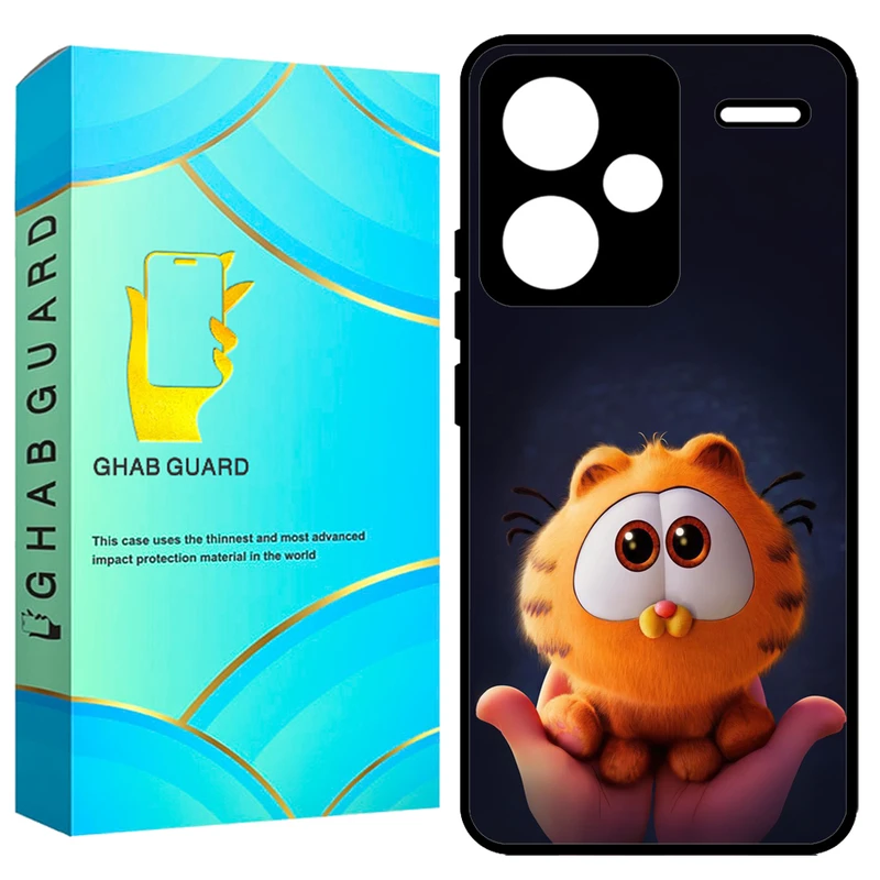 کاور قاب گارد طرح گارفیلد مدل GCHPN13PL مناسب برای گوشی موبایل شیائومی Redmi Note 13 Pro Plus