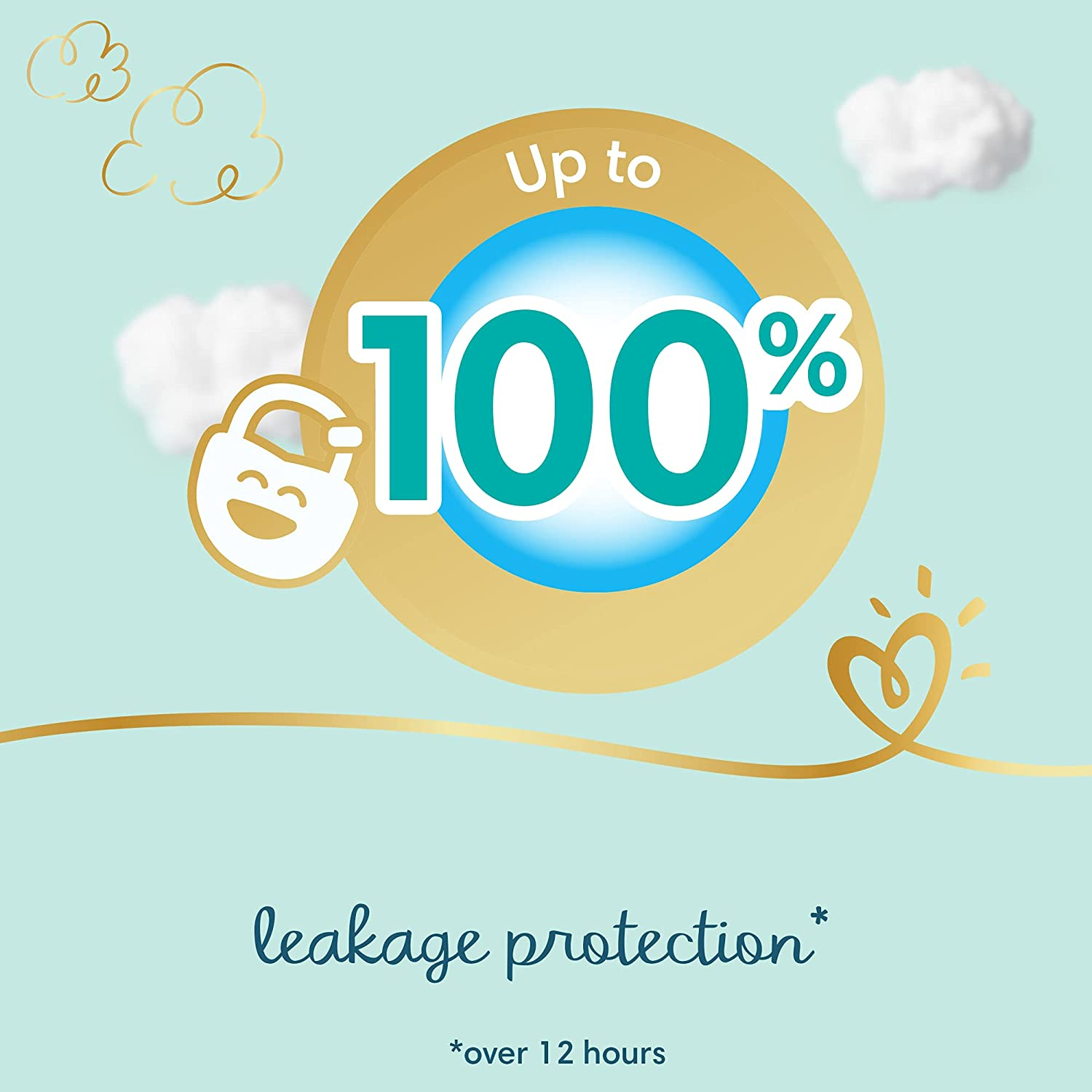 پوشک بچه پمپرز مدل  Premium care سایز 3 بسته 62 عددی