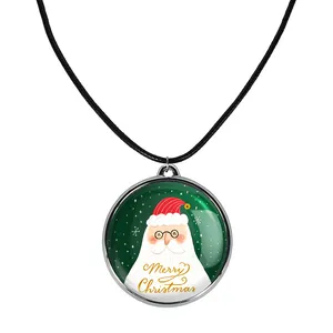 گردنبند خندالو مدل کریسمس Christmas کد 2215422148
