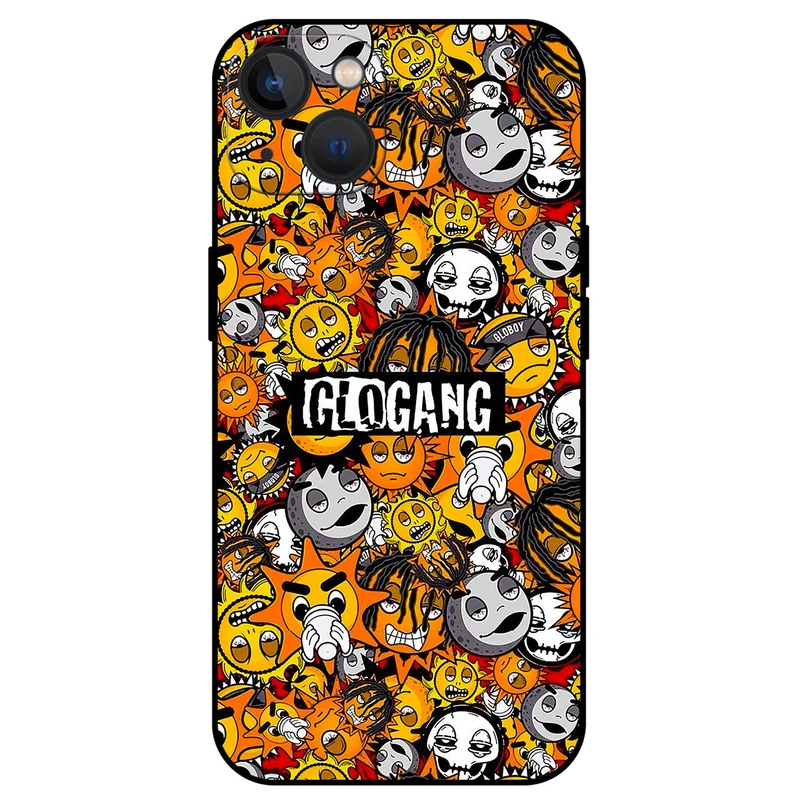 کاور مگافون طرح شکلک مدل 8243 مناسب برای گوشی موبایل اپل iPhone 14   