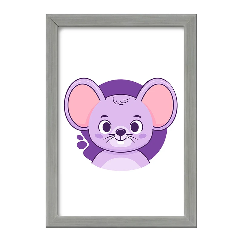 تابلو خندالو طرح موش حیوانات بامزه کد 37150