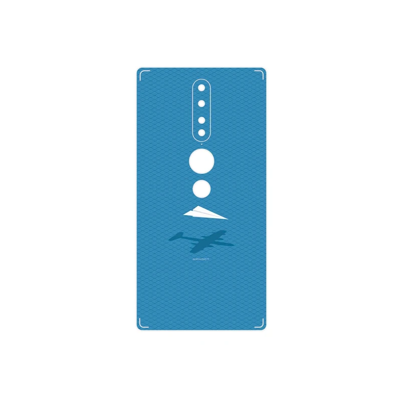 برچسب پوششی ماهوت مدل Minimal Paper Airplane مناسب برای گوشی موبایل لنوو Phab2 Pro