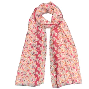 شال زنانه مدل نخي طلاكوبي