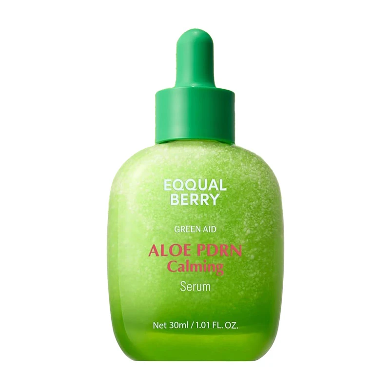 سرم مرطوب‌کننده و روشن‌کننده پوست صورت اکوال بری مدل aloe pdrn calming مناسب برای انواع پوست حجم 30 میلی‌لیتر
