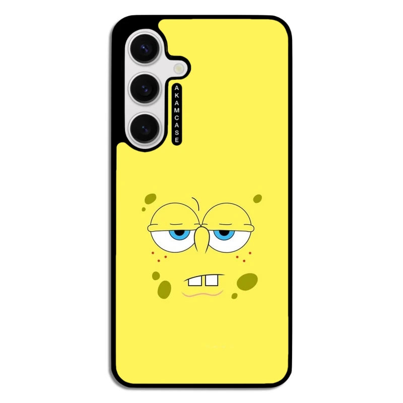 کاور آکام مدل AMC-WSGS24-SPONGE BOB7 مناسب برای گوشی موبایل سامسونگ Galaxy S24