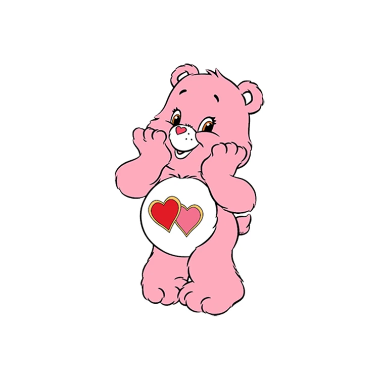 استیکر پارچه و لباس پاد آفرین مدل خرس مهربان کد 752