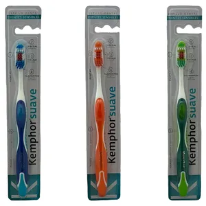مسواک کمفور مدل suave با برس نرم مجموعه 3 عددی