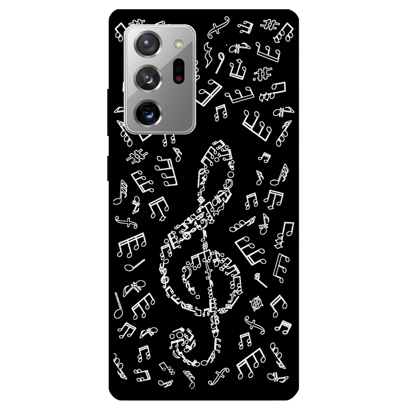 کاور مگافون طرح نوت موسیقی مدل 1370 مناسب برای گوشی موبایل سامسونگ Galaxy Note 20 Ultra 4G / 5G