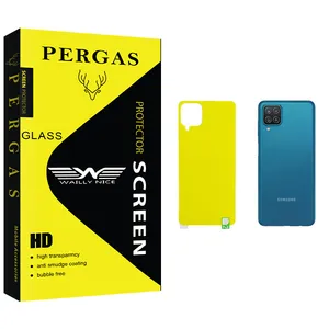 Waily Nice Pergas Glass Back Protector For Samsung سامسونگ Galaxy A12